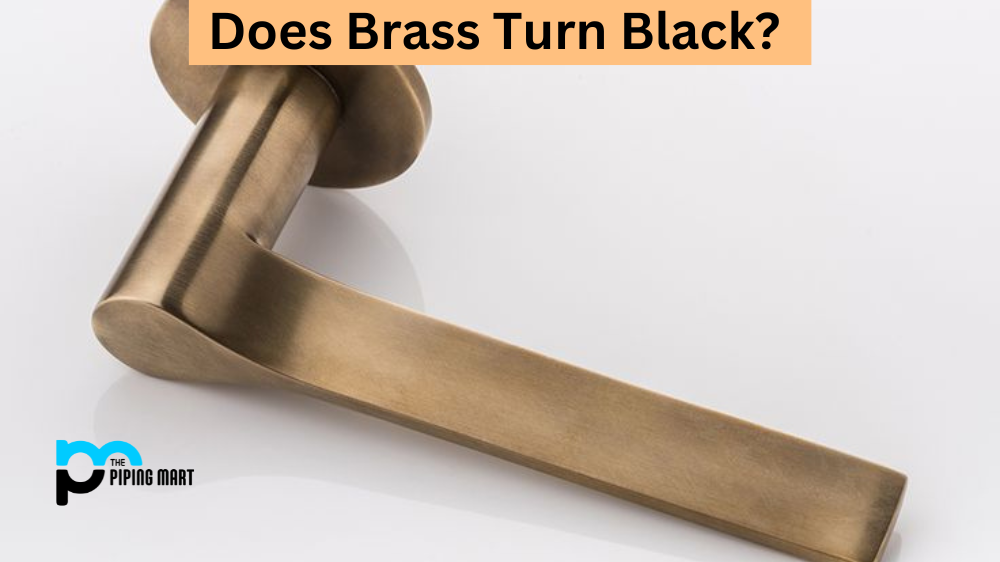 Does Brass Turn Black