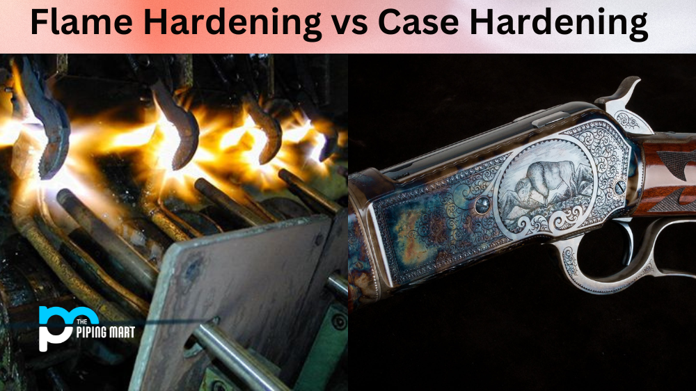 Flame Hardening vs Case Hardening