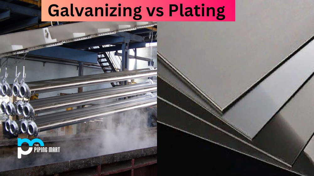 Galvanizing vs Plating