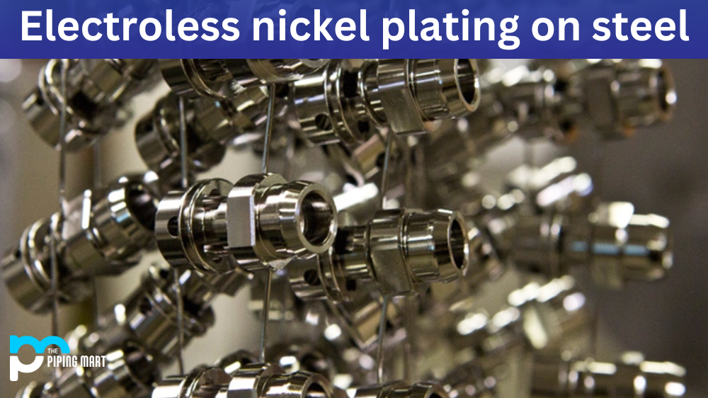 Electroless nickel plating on steel