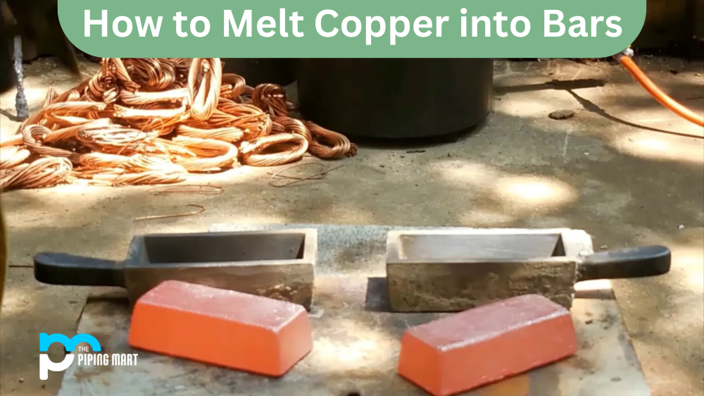 How to Melt Copper into Bars