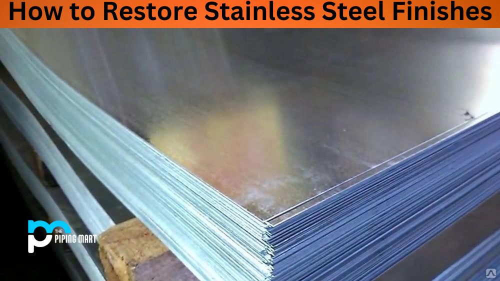 How to Restore Stainless Steel Finishes