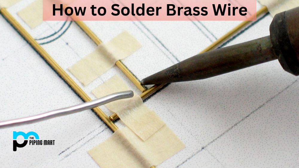 How to Solder Brass Wire