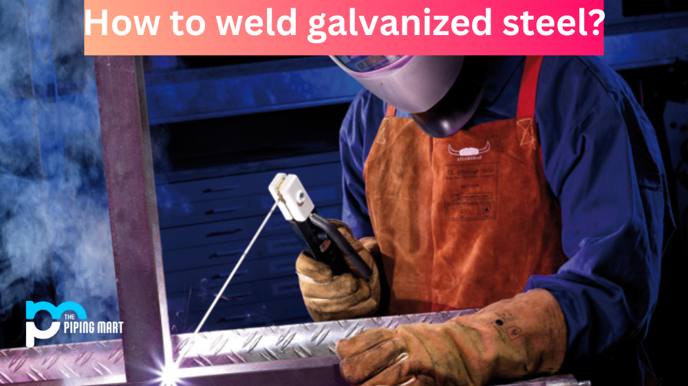 weld galvanized steel