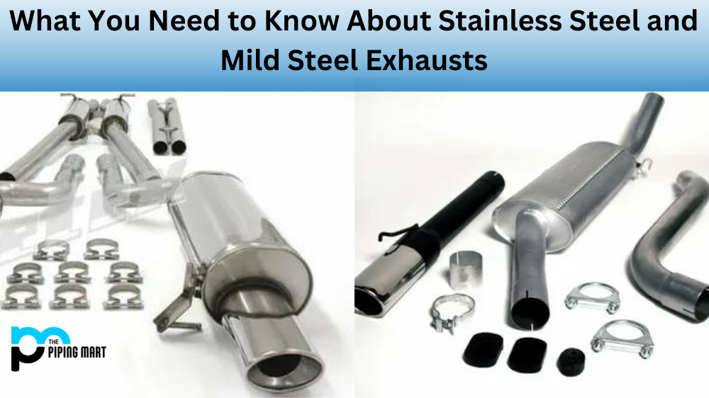 Stainless Steel and Mild Steel Exhausts