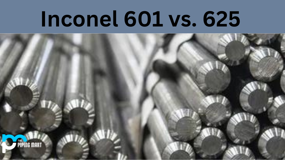 Inconel 601 vs 625