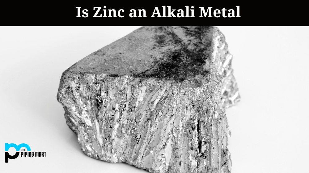 Zinc an Alkali Metal