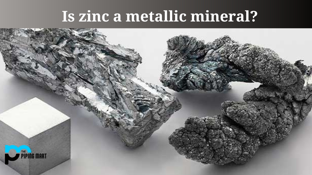zinc a metallic mineral