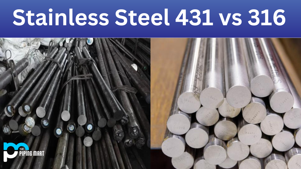 Stainless Steel 431 vs 316