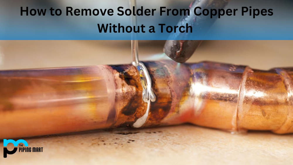 Solder From Copper Pipes