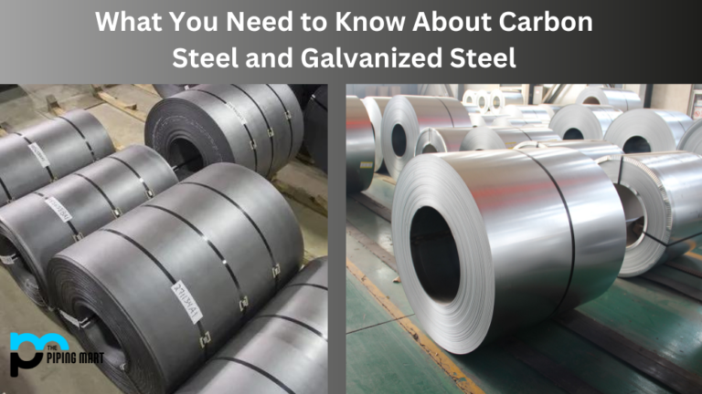 Carbon Steel vs Galvanized Steel: What's the Difference