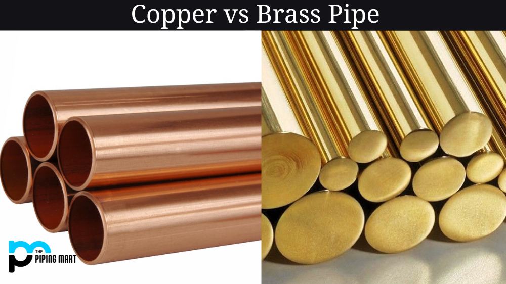 Superficie lunar Won Escabullirse Copper vs Brass Pipe - What's the Difference