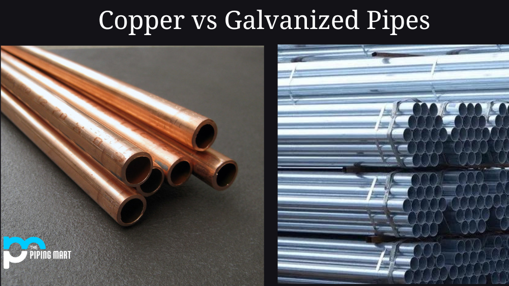 Copper vs. Galvanized Pipes