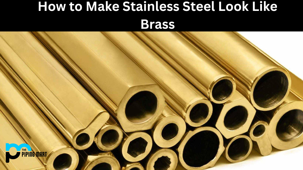 How to Make Stainless Steel Look Like Brass