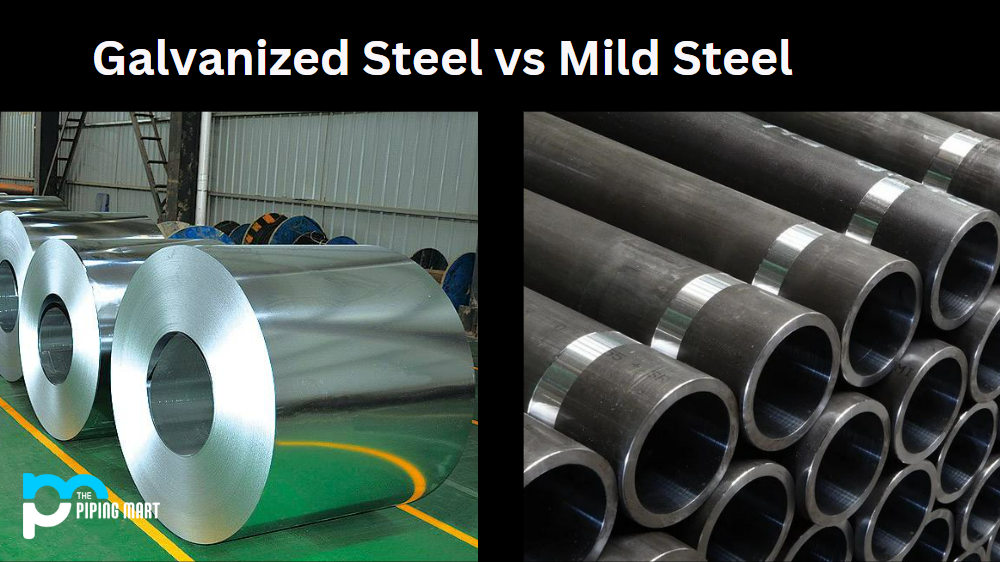 Galvanized Steel vs Mild Steel