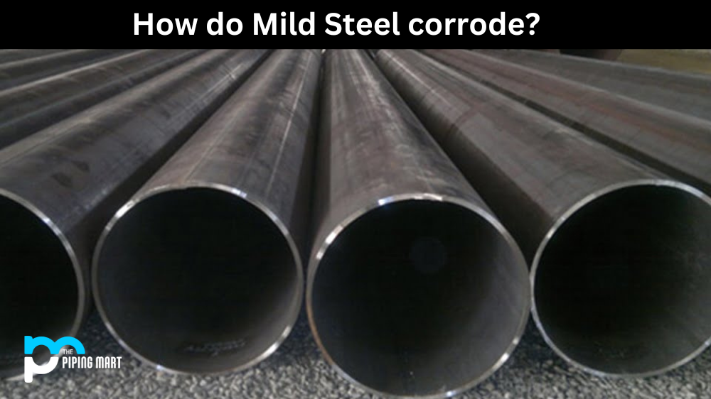 How does Mild Steel Corrode