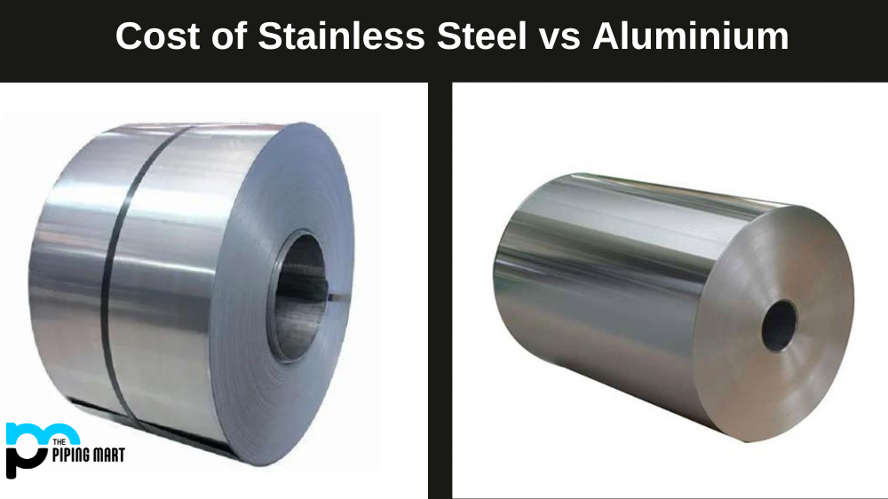 Cost of Stainless Steel vs. Aluminium