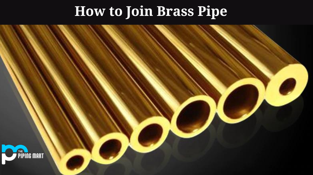 How to Join Brass Pipe