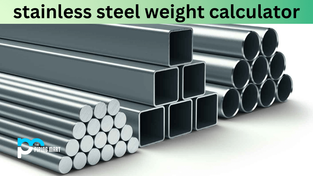 stainless steel weight calculator