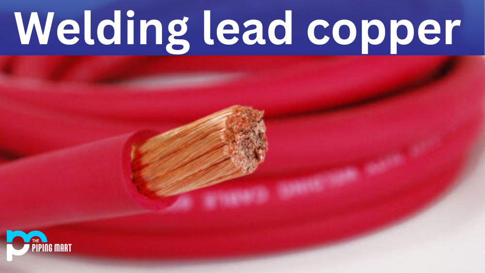 Welding lead copper