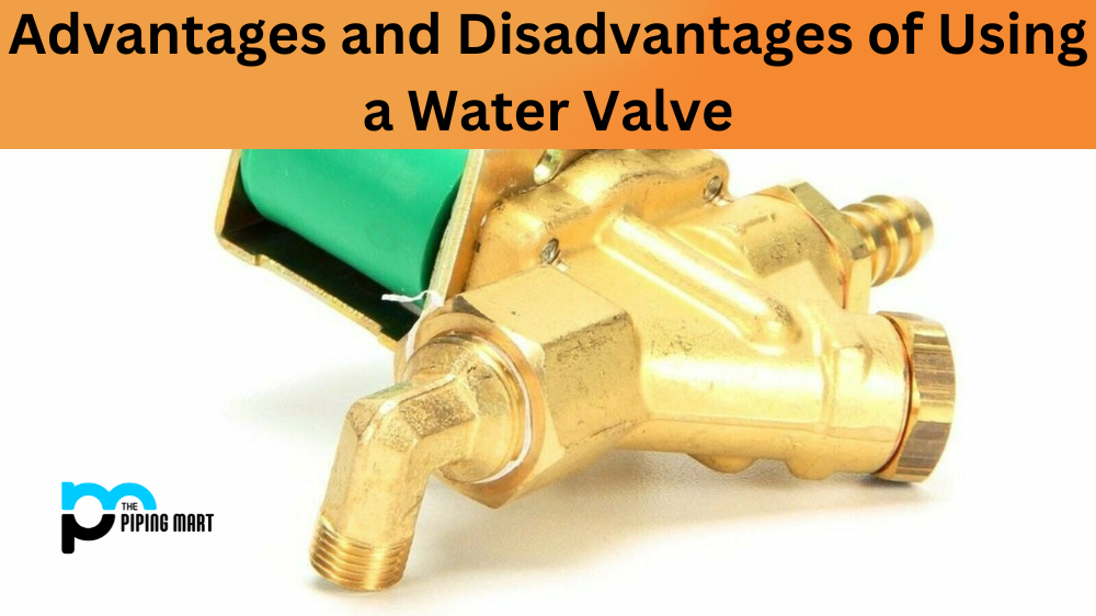 Using a Water Valve