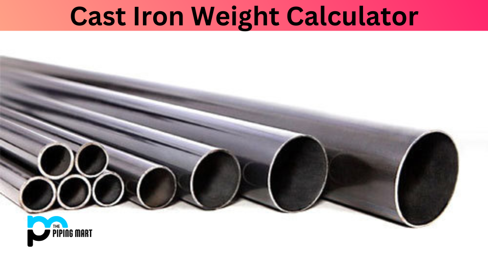Cast Iron Weight Calculator