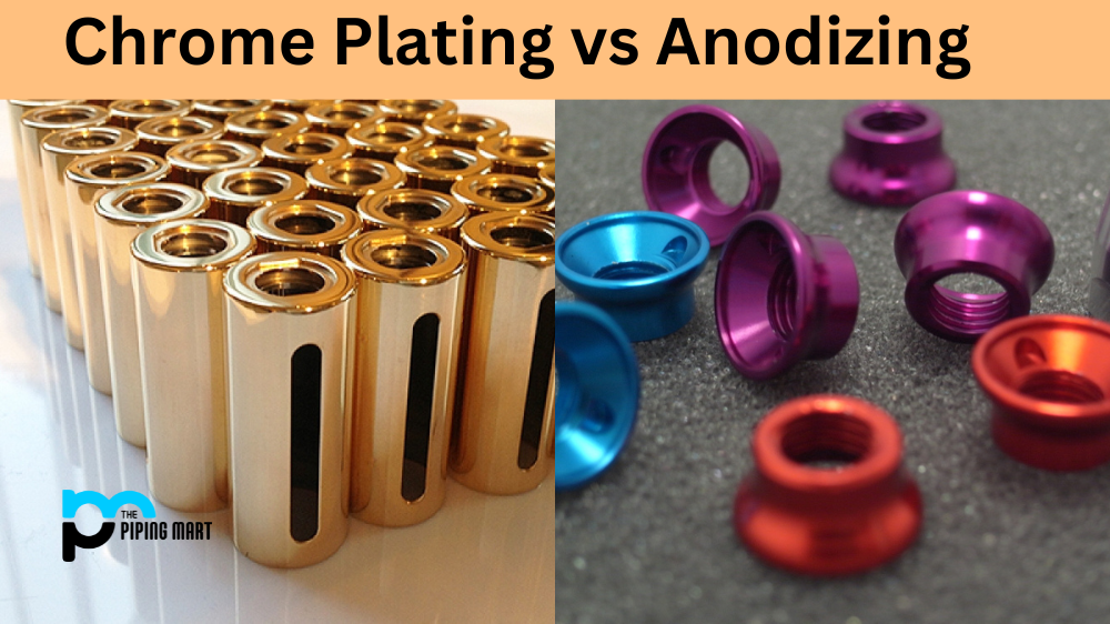 Chrome Plating vs Anodizing
