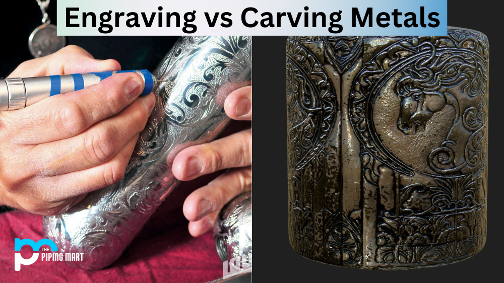 Engraving vs Carving Metal