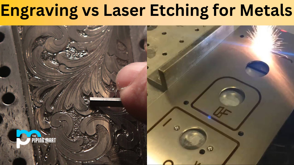 Engraving vs Laser Etching for Metals