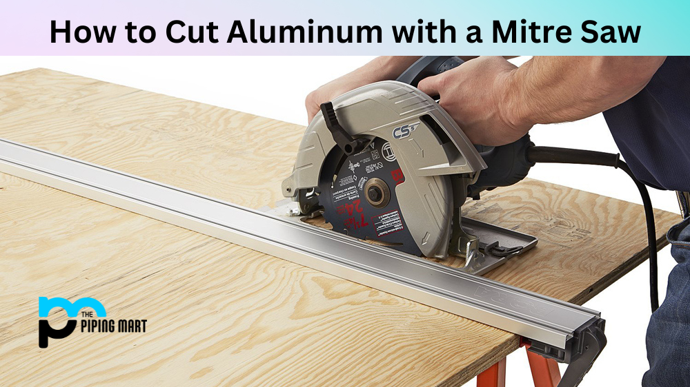 How to Cut Steel With a Miter Saw?