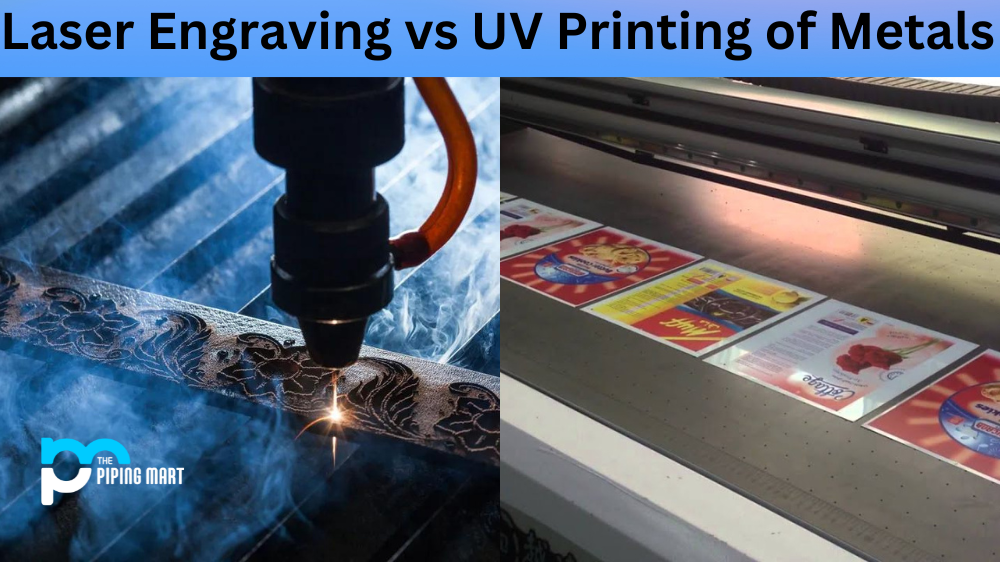 Laser Engraving vs UV Printing of Metal