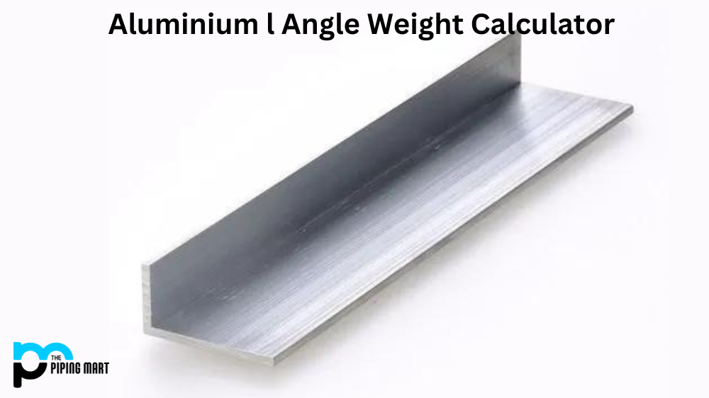 Aluminum L Angle Weight Calculator