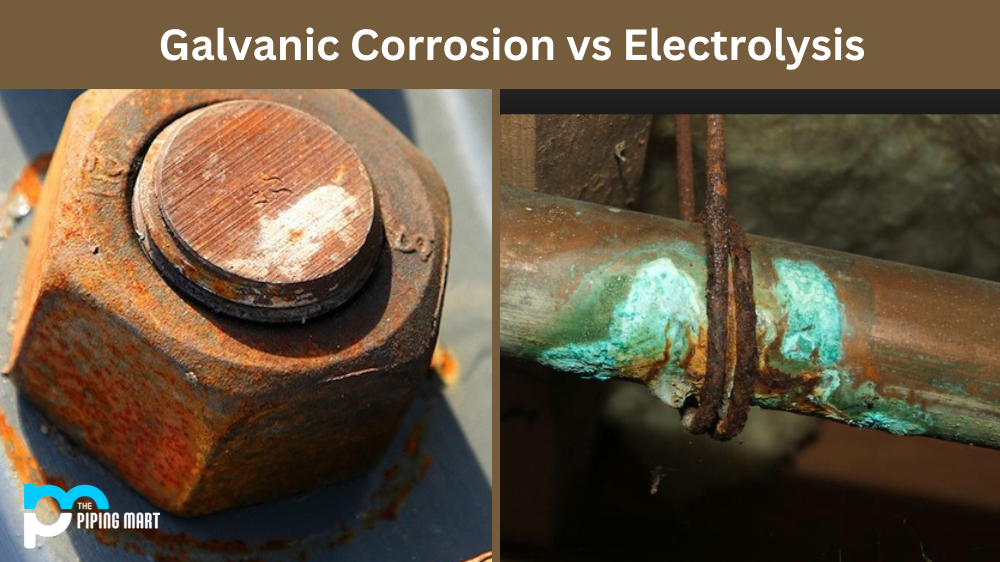 Galvanic Corrosion vs Electrolysis