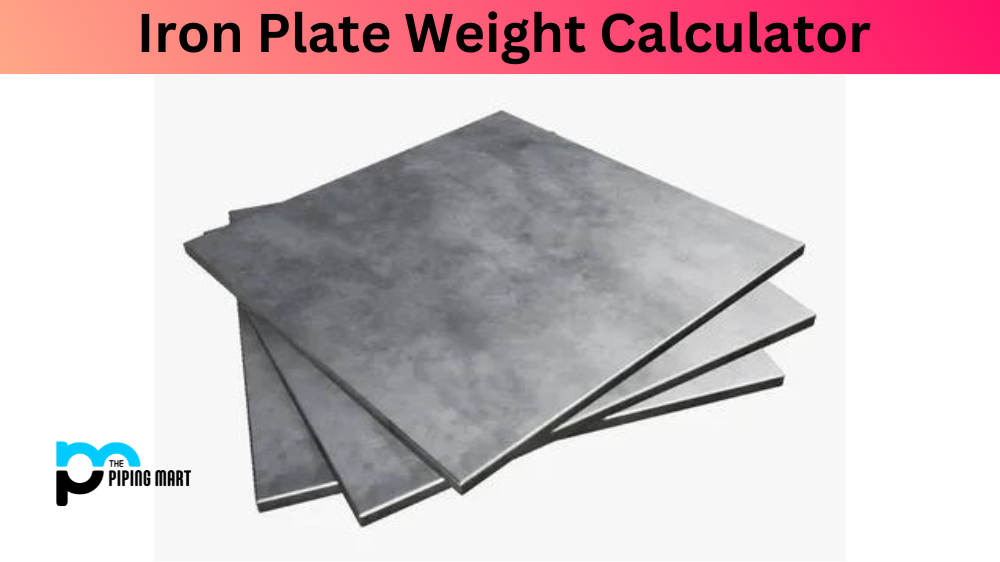 Iron Plate Weight Calculator
