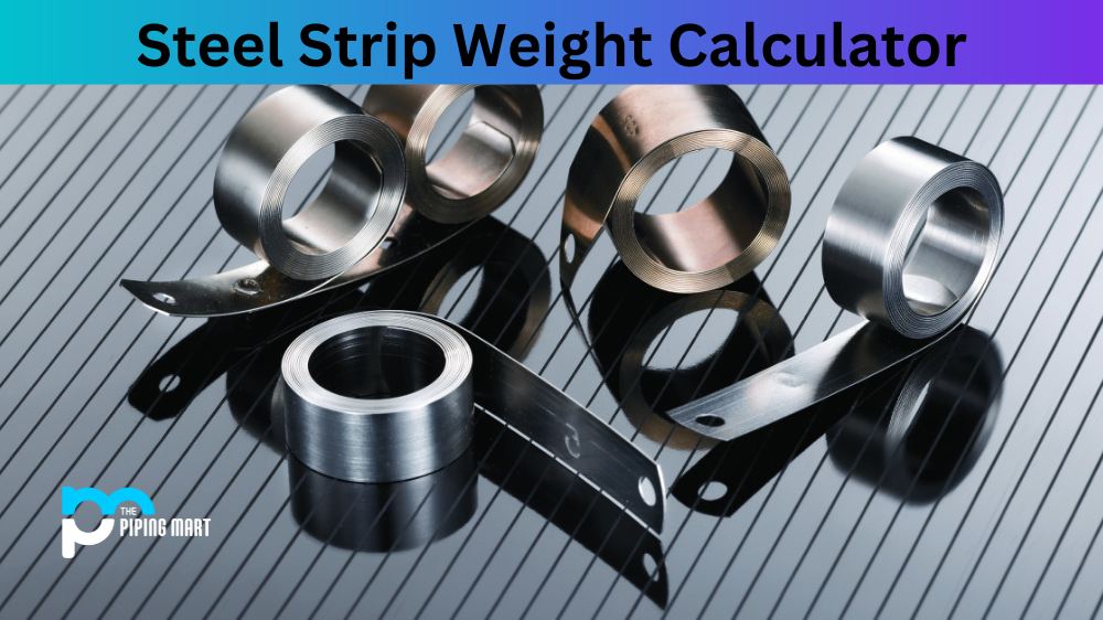 Steel Strip Weight Calculator