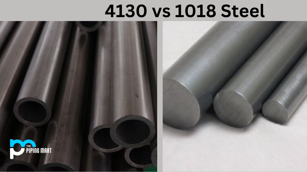 4130 vs 1018 Steel