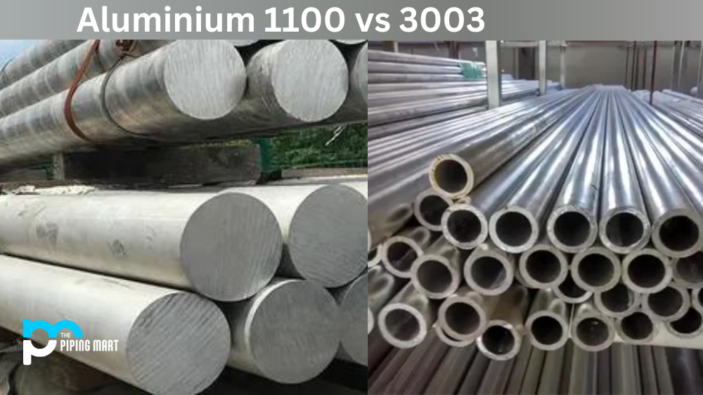 Aluminium 1100 vs 3003