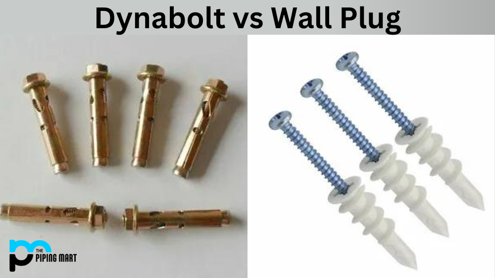 Dynabolt vs Wall Plug