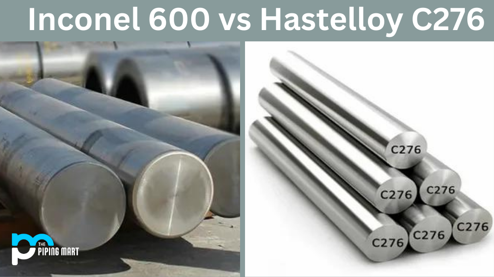 Inconel 600 vs Hastelloy C276