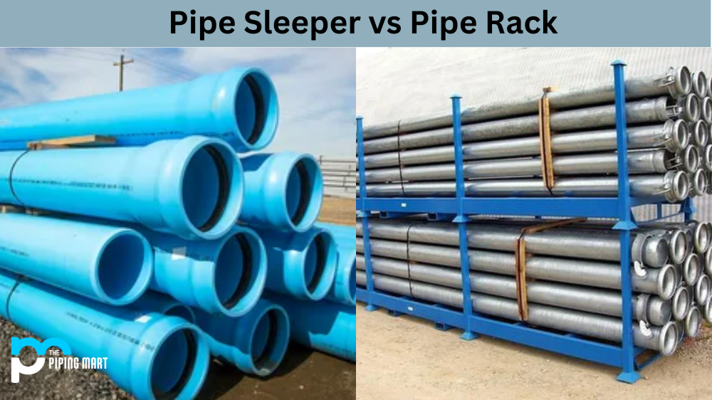 Pipe Sleeper vs Pipe Rack