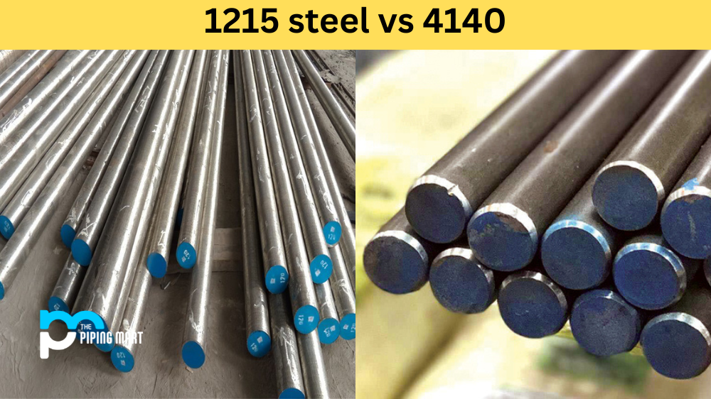 1215 Steel vs 4140