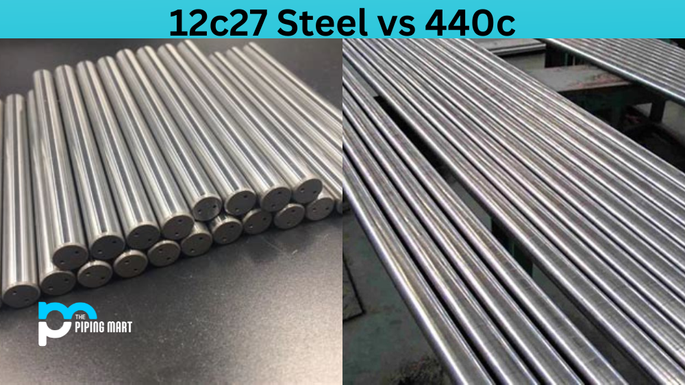 12C27 Steel vs 440C