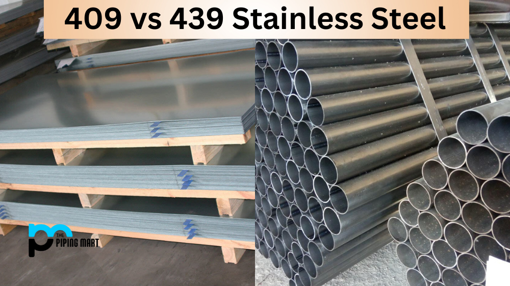 409 vs 439 Stainless Steel