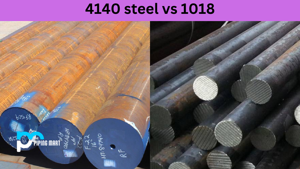 4140 Steel and 1018