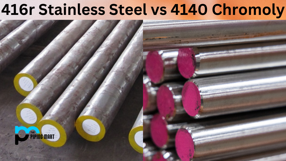 416r Stainless Steel vs 4140 Chromoly