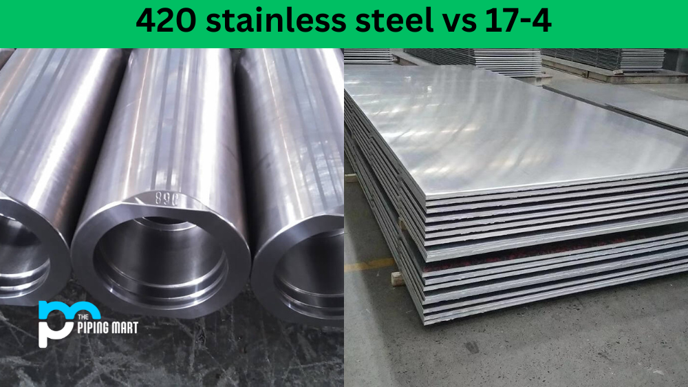 420 Stainless Steel vs 17-4