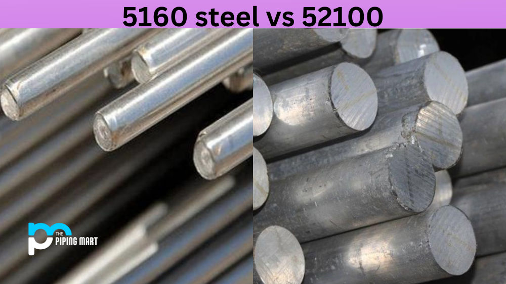 5160 Steel vs 52100