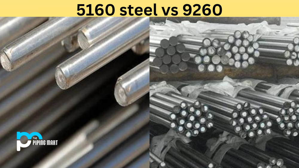 5160 steel vs 9260