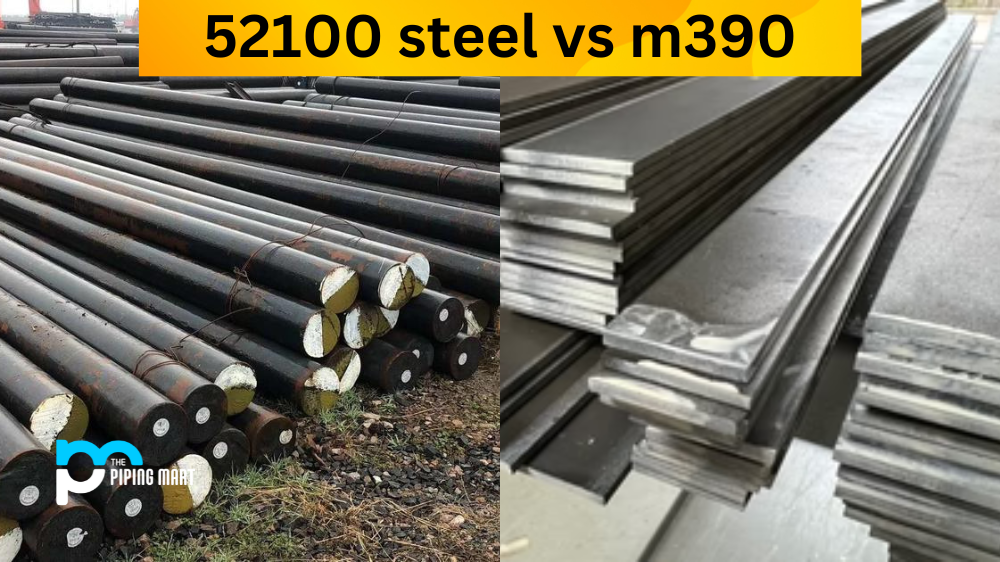 52100 Steel vs M390