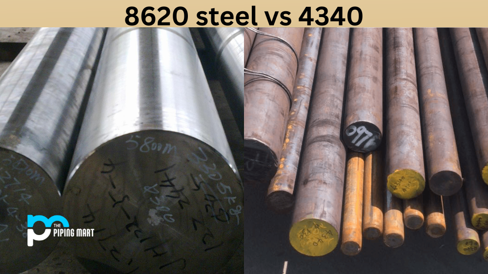 8620 Steel vs 4340